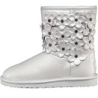 UGG Junior Classic Flora Boots Sterling