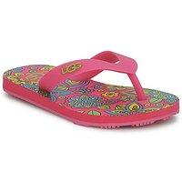 UGG FLARE FLORAL KIDS girls\'s Children\'s Flip flops / Sandals in pink