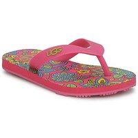 ugg flare floral kids girlss childrens flip flops sandals in pink