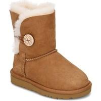 ugg australia bailey girlss childrens snow boots in brown