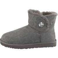 UGG Mini Bailey Button Bling grey