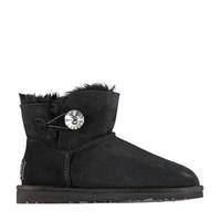 UGG Womens Mini Bailey Button Bling Boots