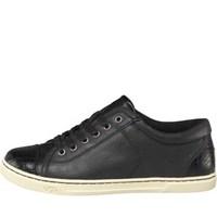 UGG Womens Taya Croco Trainers Black