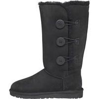 ugg womens bailey button triplet button boots black