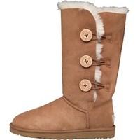 ugg womens bailey button triplet button boots chestnut