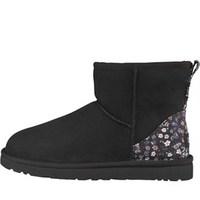 ugg womens classic mini liberty boots black