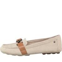 UGG Womens Aven Loafers Antique White