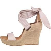 UGG Womens Jules Wedged Sandals Pearl