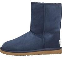 UGG Womens Classic Short Boots Navy