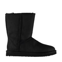 UGG Womens Classic Short Leather Boots