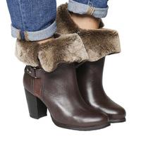 UGG Jayne Heeled Boot STOUT LEATHER