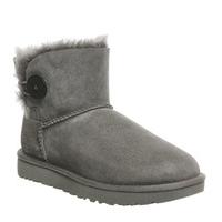 UGG Mini Bailey Button Ii GREY SUEDE