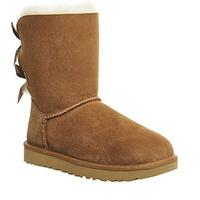 UGG Bailey Bow II Calf Boots CHESTNUT SUEDE