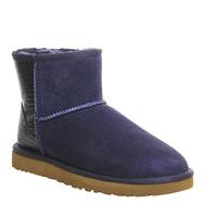 UGG Classic Mini Lizard NAVY SUEDE