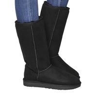 UGG Classic Tall II BLACK SUEDE