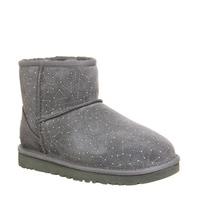 ugg classic mini constellation boots grey suede