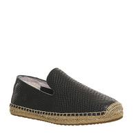 UGG Sandrinne Espadrille BLACK SNAKE LEATHER