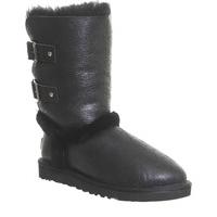 UGG Skylah Strap Boots BLACK LEATHER
