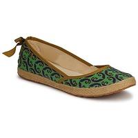 ugg indah marrakech womens slip ons shoes in green