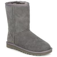 UGG CLASSIC SHORT women\'s Mid Boots in grey