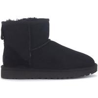 UGG UGG Classic II Mini ankle boots in black suede women\'s Mid Boots in black
