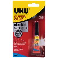 Uhu 3-62672 Super Glue Gel 3g