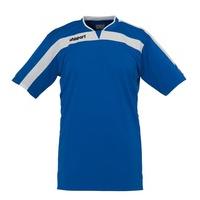 uhlsport liga football shirt blue white