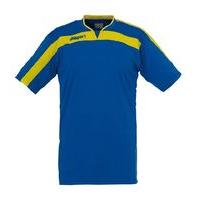 uhlsport liga football shirt blue yellow