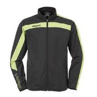 uhlsport liga woven jacket grey green