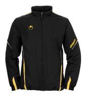 uhlsport team woven jacket black yellow