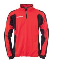 uhlsport cup half zip training top red