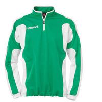 uhlsport cup half zip training top green