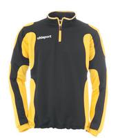 Uhlsport Cup Half Zip Training Top (black-yellow)