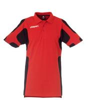 uhlsport cup polo shirt red