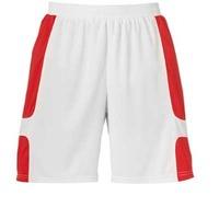 uhlsport cup shorts white red