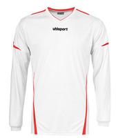 uhlsport team ls shirt white red