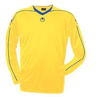 uhlsport stream ii ls shirt yellow blue