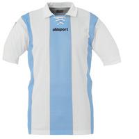 Uhlsport Retro Stripes SS Shirt (aqua-white)