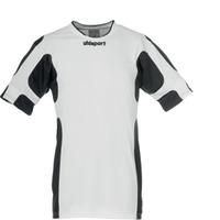 uhlsport cup ss shirt white black