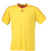 uhlsport stream ii ss shirt yellow red