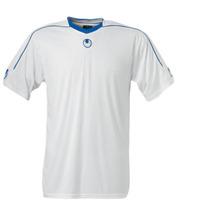 uhlsport stream ii ss shirt white blue