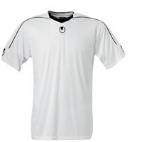 uhlsport stream ii ss shirt white black