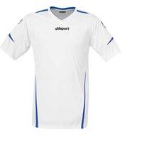 uhlsport team ss shirt white blue