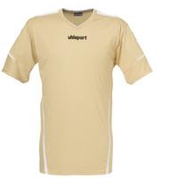 uhlsport team ss shirt gold