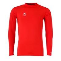 Uhlsport Long Sleeve Baselayer Shirt (red)