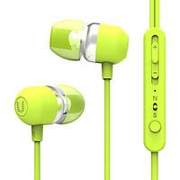 UiiSii U3 In-Ear Earbuds Earphones with Stereo Sound Noise-isolating Mic Control for Smartphone