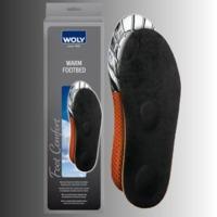 Uk6 Eu39 Woly Unisex Warm Footbed Insoles