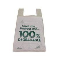 Uk Packaging Degradable Vest Carrier Large 2000bag (1 x 2000bag)