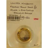 UK 2006 £2 PIEDFORT Proof