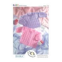 UKHKA Baby Cardigan Knitting Pattern No 14